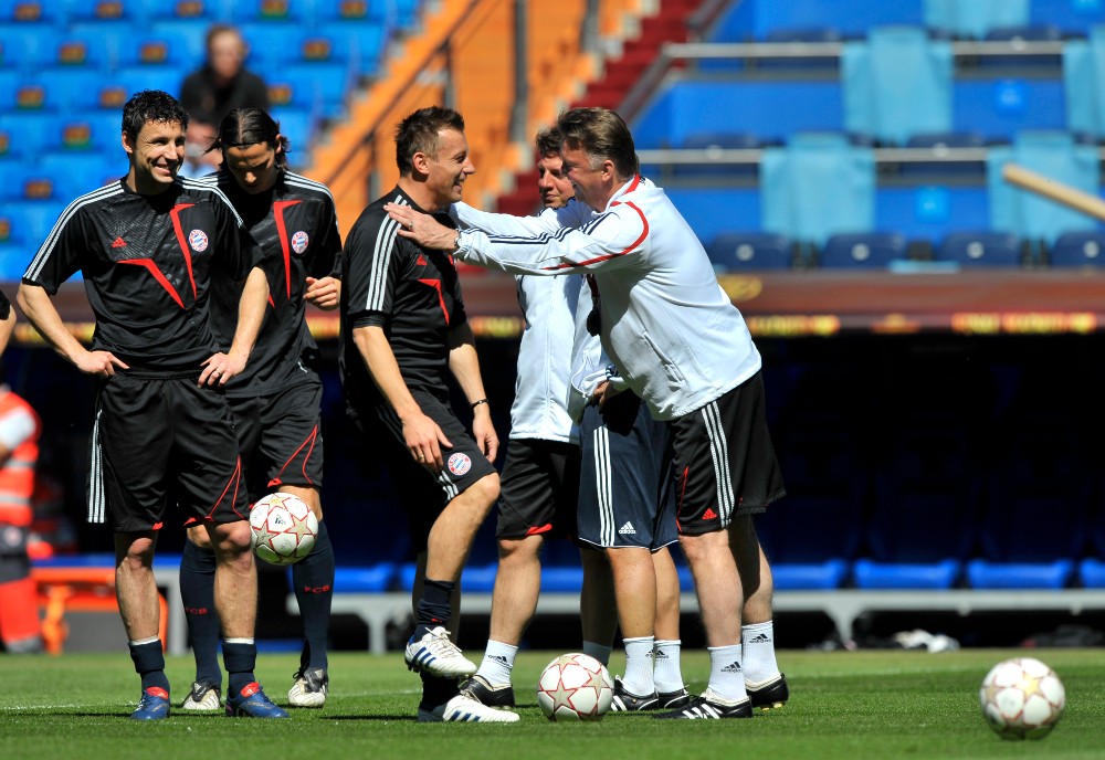 Ivica Olić i Van Gaal iz dana u Bayernu. Action Images / Jason Cairnduff